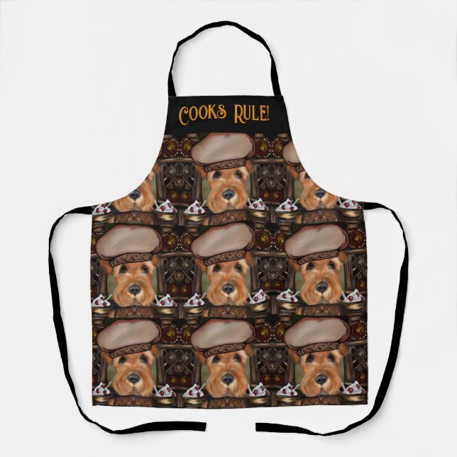 Airedale  Terrier  Apron (Front)
