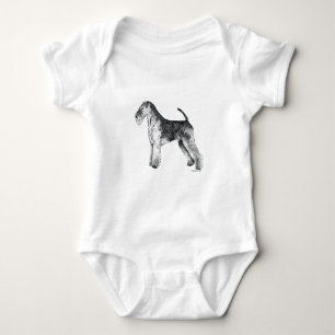 Airedale Terrier Baby Bodysuit