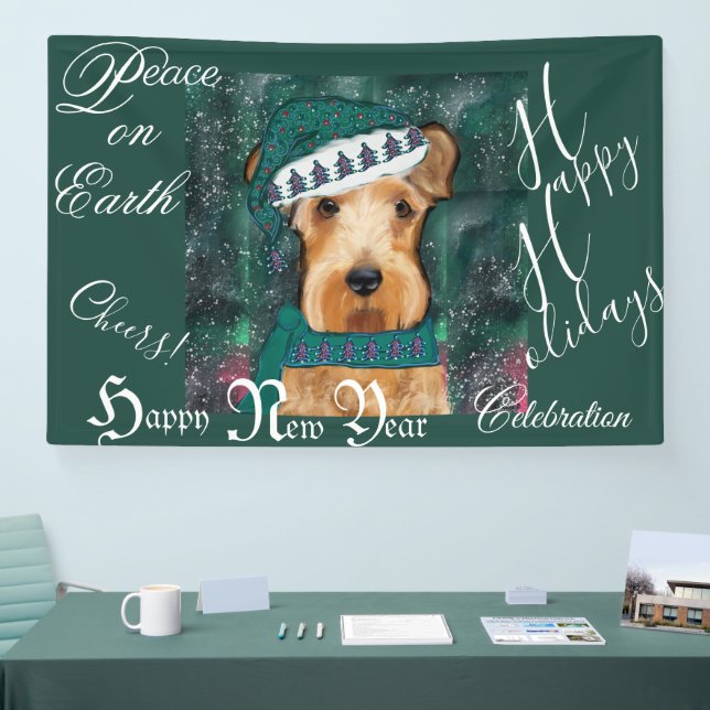 Airedale Terrier  Banner (Tradeshow)