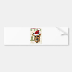 AIREDALE TERRIER BUMPER STICKER