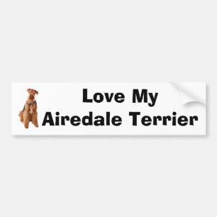 Airedale Terrier Bumper Sticker