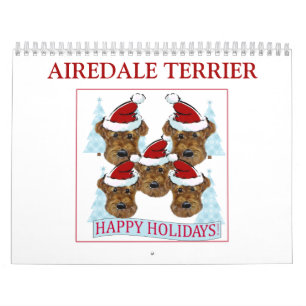 AIREDALE TERRIER CALENDAR