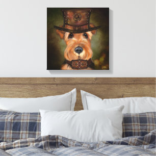 AIREDALE TERRIER CANVAS PRINT