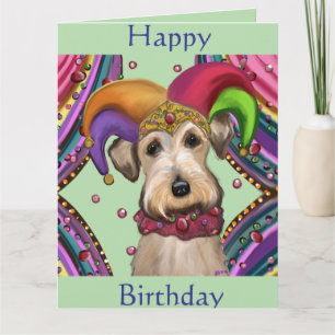 AIREDALE TERRIER  CARD