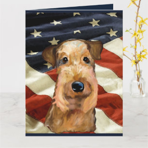  AIREDALE TERRIER     CARD