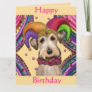 AIREDALE TERRIER  CARD