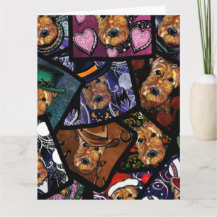 AIREDALE TERRIER CARD