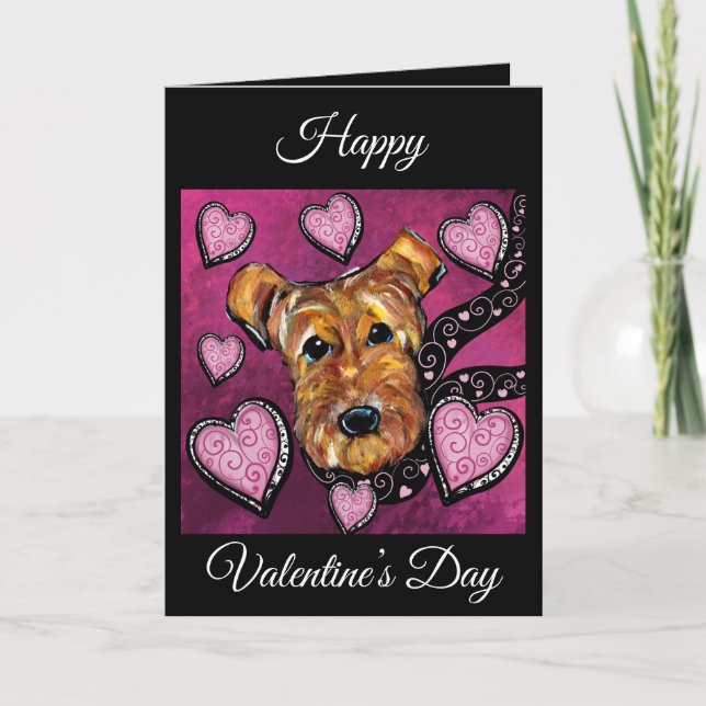 AIREDALE TERRIER      CARD (Front)