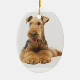 Airedale Terrier Christmas Ornament