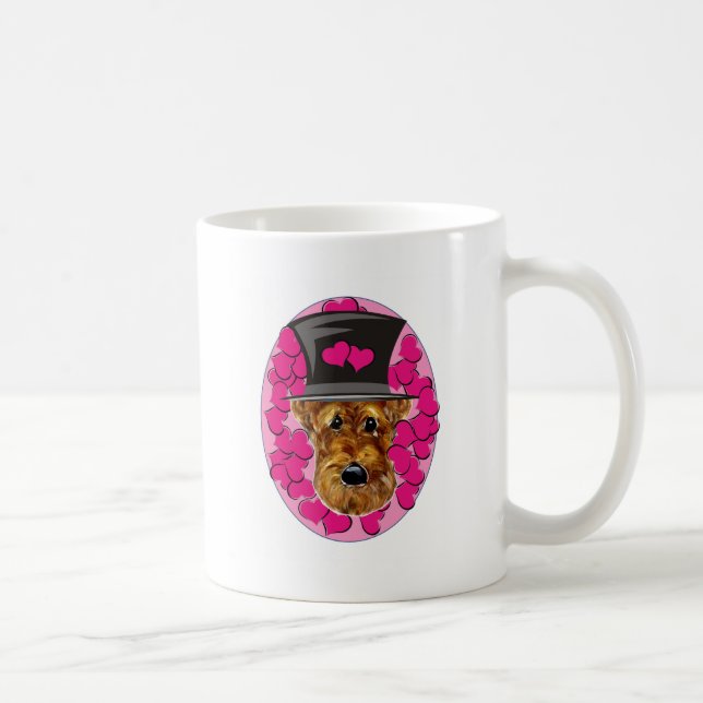 AIREDALE TERRIER COFFEE MUG (Right)