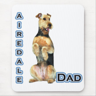 Airedale Terrier Dad 4 Mouse Pad