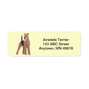 Airedale Terrier Dog Customizable
