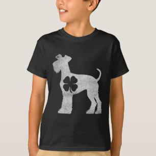 Airedale Terrier Dog - Shamrock St Patricks Day Sa T-Shirt