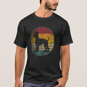 Airedale Terrier Dog - Vintage Distressed Retro Si T-Shirt