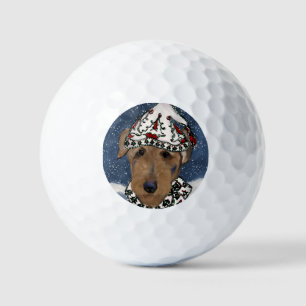  AIREDALE TERRIER      GOLF BALLS