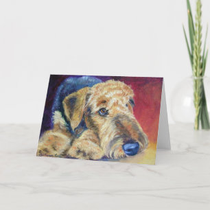 Airedale Terrier Greeting Cards