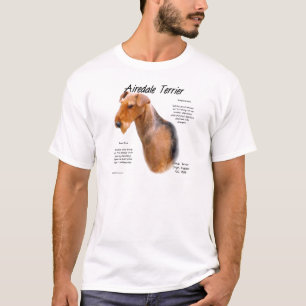 Airedale Terrier History T-Shirt