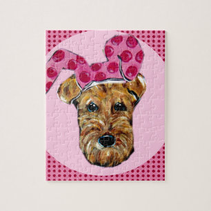AIREDALE TERRIER JIGSAW PUZZLE