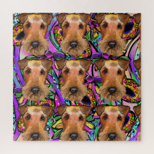 AIREDALE TERRIER  JIGSAW PUZZLE
