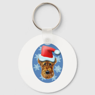 AIREDALE TERRIER KEYCHAIN