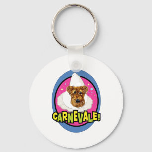 AIREDALE TERRIER KEYCHAIN