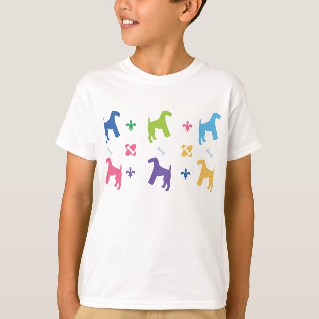 Airedale Terrier Kids Sweatshirt T-Shirt (Front)