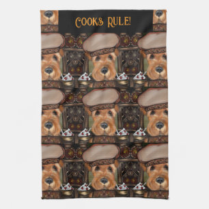 Airedale Terrier Kitchen Towel