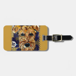 AIREDALE TERRIER LUGGAGE TAG