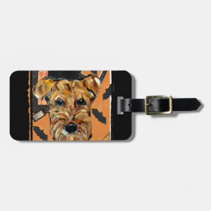 AIREDALE TERRIER LUGGAGE TAG