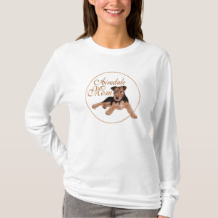 Airedale Terrier Mothers Day T-Shirt