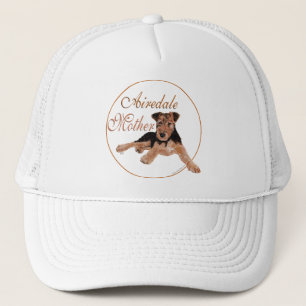Airedale Terrier Mothers Day Trucker Hat