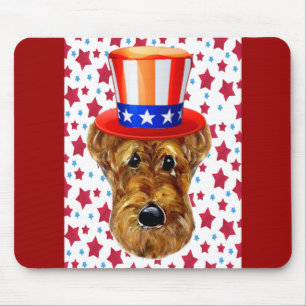 AIREDALE TERRIER MOUSE PAD