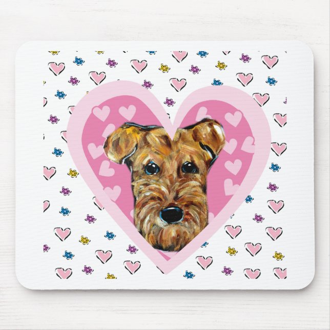 AIREDALE TERRIER MOUSE PAD (Front)