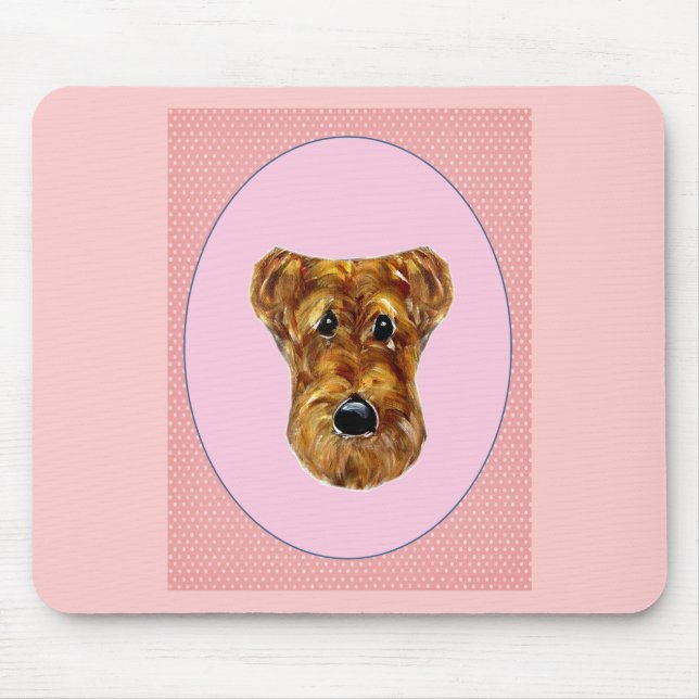 AIREDALE TERRIER MOUSE PAD (Front)
