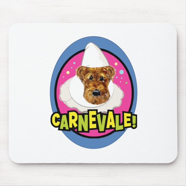 AIREDALE TERRIER MOUSE PAD (Front)