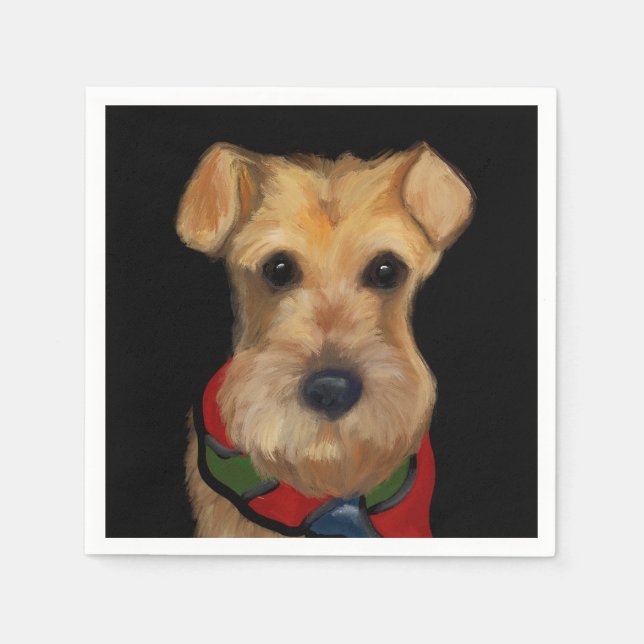 Airedale Terrier   Napkin (Front)