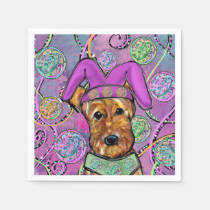 AIREDALE TERRIER NAPKIN