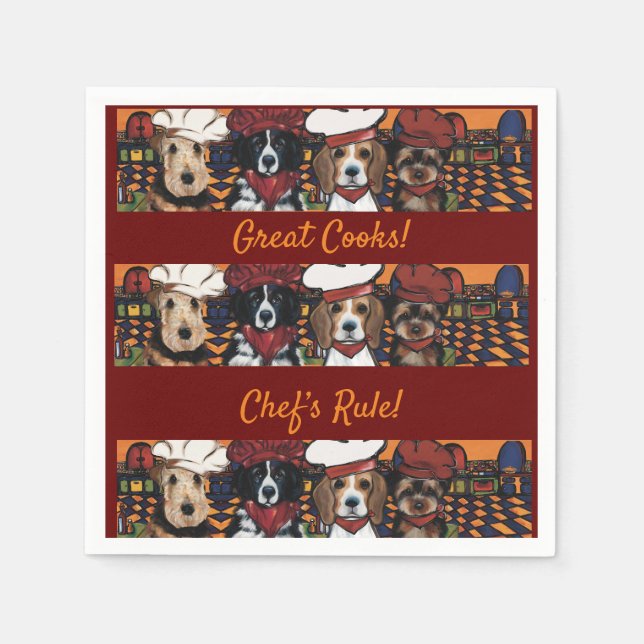 Airedale  Terrier     Napkin (Front)