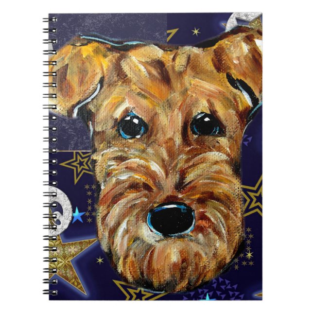 AIREDALE TERRIER NOTEBOOK (Front)
