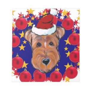 AIREDALE TERRIER NOTEPAD