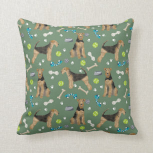 Airedale Terrier pillow