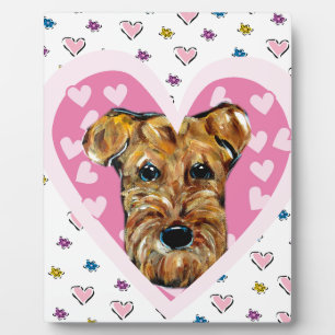 AIREDALE TERRIER PLAQUE