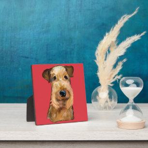AIREDALE TERRIER PLAQUE