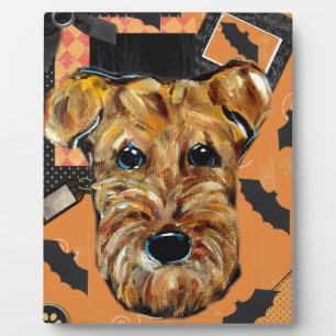 AIREDALE TERRIER PLAQUE
