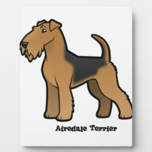 airedale terrier plaque
