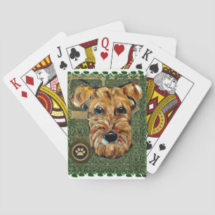AIREDALE TERRIER PLAYING CARDS