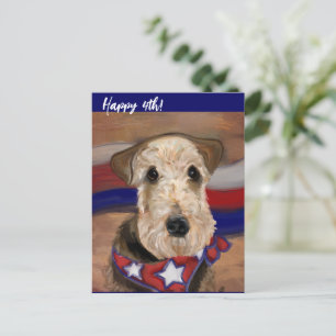 AIREDALE TERRIER POSTCARD