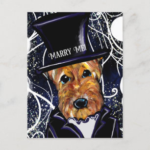 AIREDALE TERRIER POSTCARD