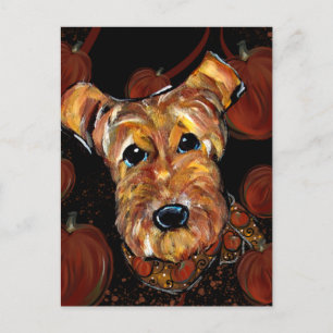 AIREDALE TERRIER POSTCARD