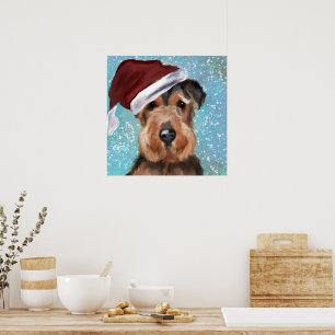 AIREDALE TERRIER POSTER